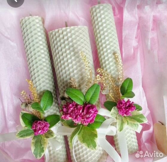 Свадебные свечи Семейный очаг