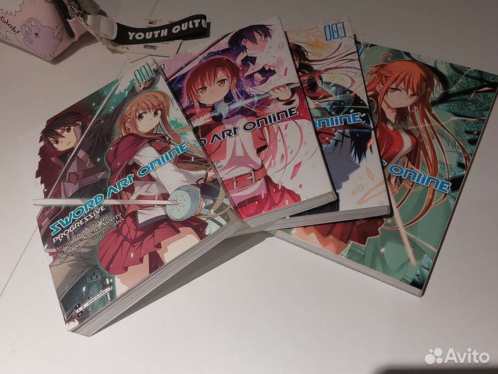 Манга Sword Art Online, том 1-4