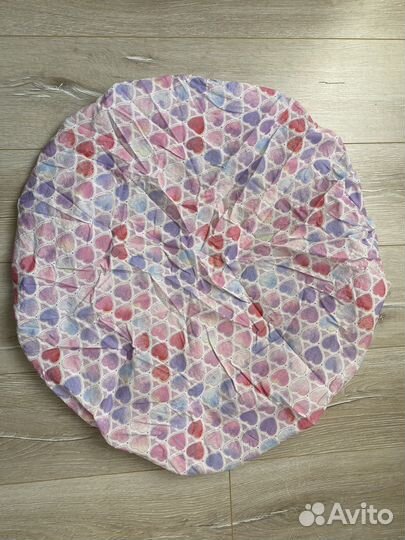 Простынь на круглую кроватку на резинке