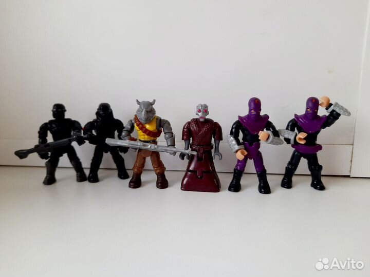 Mega Blocks Черепашки Ниндзя и clan foot