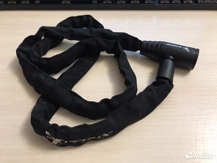 Замок цепь для велосипеда