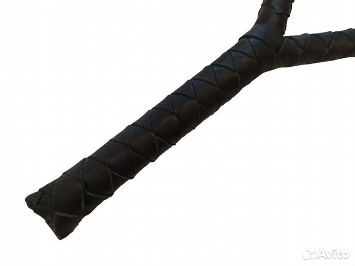 Нагайка петля для массажа черная