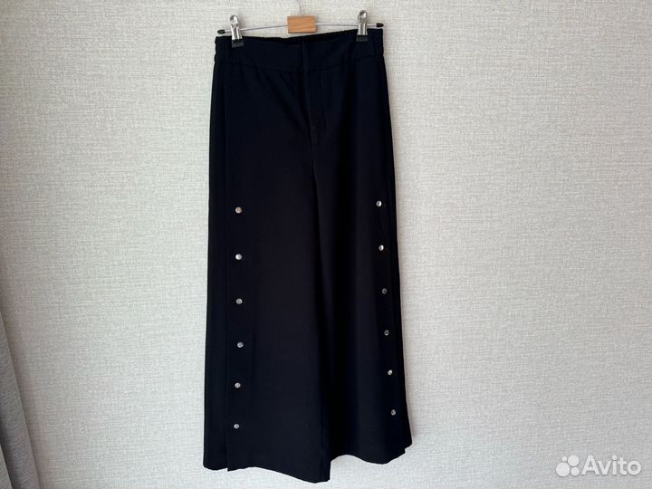 Брюки чёрные палаццо Zara 42