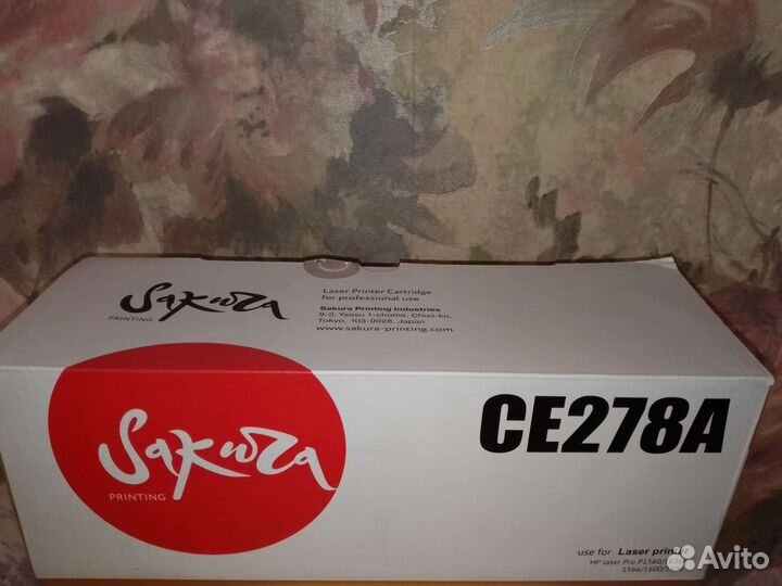 Картридж CE278A