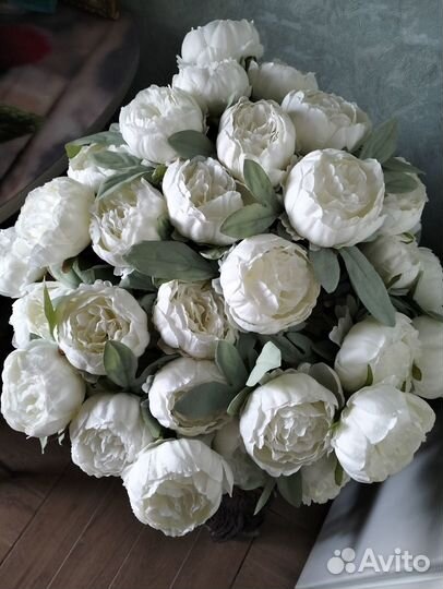 Искусственные цветы для декора свадьбы