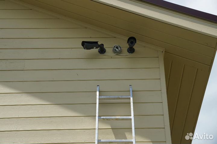 Установка камер. Монтаж видеонаблюдения гарантия