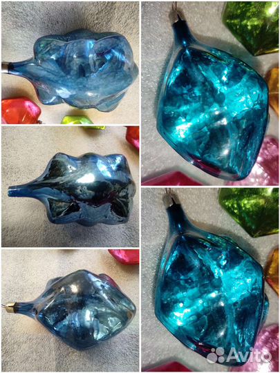 Кристаллы СССР елочные игрушки