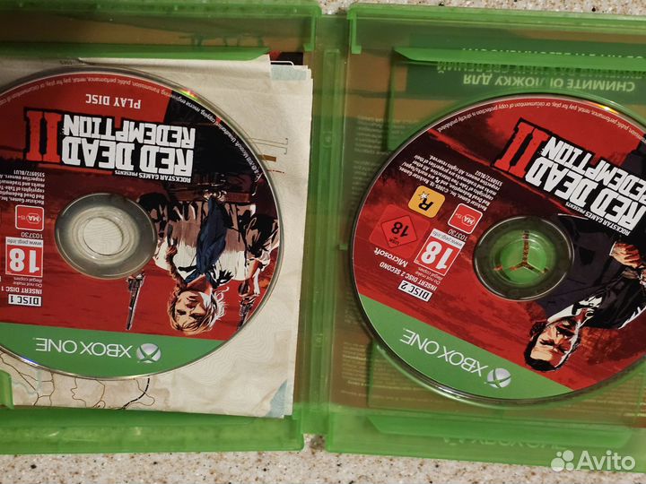 Новый диск.RDR2.xbox one,series x