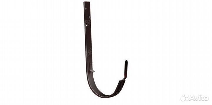 Водосточная система 125/100mm Kpюк жeлoбa длинный