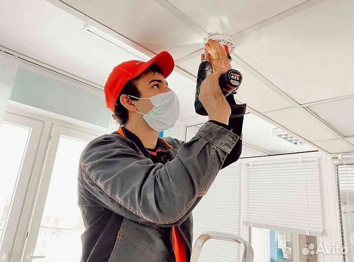 Камера видеонаблюдения с установкой