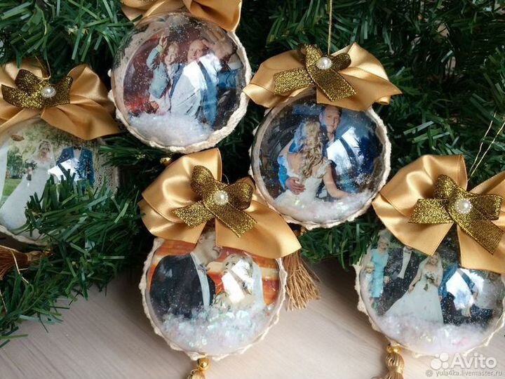 Новогодний шар с фото