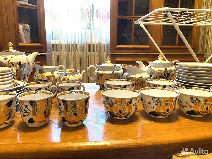 Чайный и кофейный сервиз 42 предмета