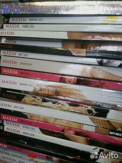 Журналы playboy,maxim