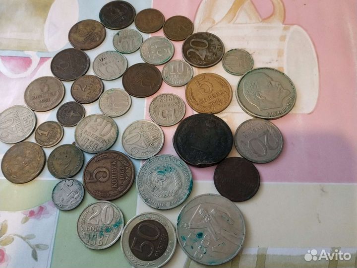 Монеты разные