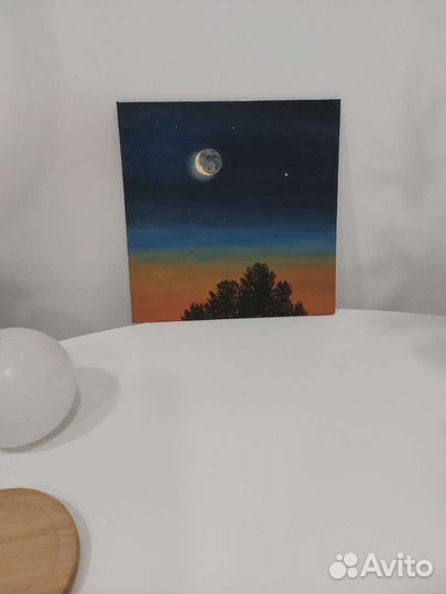 Картина акрил на холсте