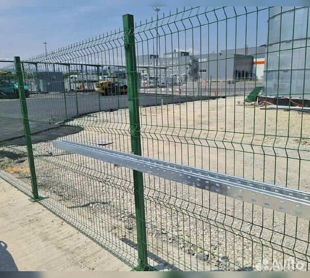 Забор из 3д сетки