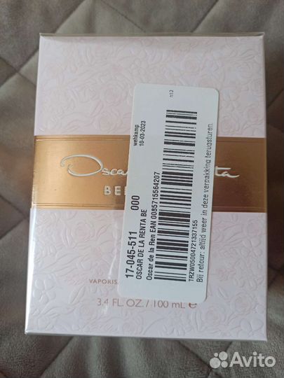 Парфюмерная вода oscar DE LA renta Bella Rosa