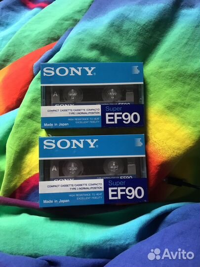 Кассеты sony super EF-90