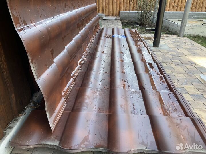 Металлочерепица новая цвет Anticato