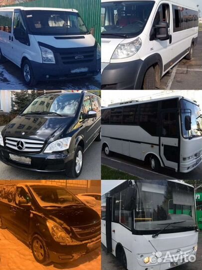 Пассажирские перевозки микроавтобус минивэн трансф