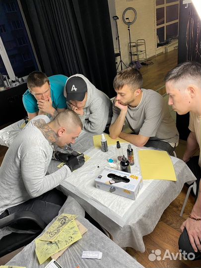 Обучение на тату мастера