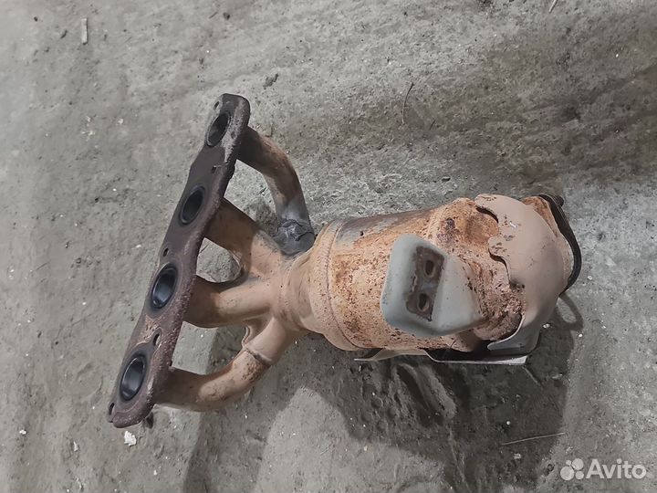 Выпускной коллектор на Киа Рио 4 G4LC 1.4