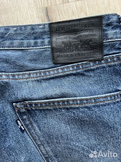 Джинсы levis 501 made crafted taper 33/32 32/32