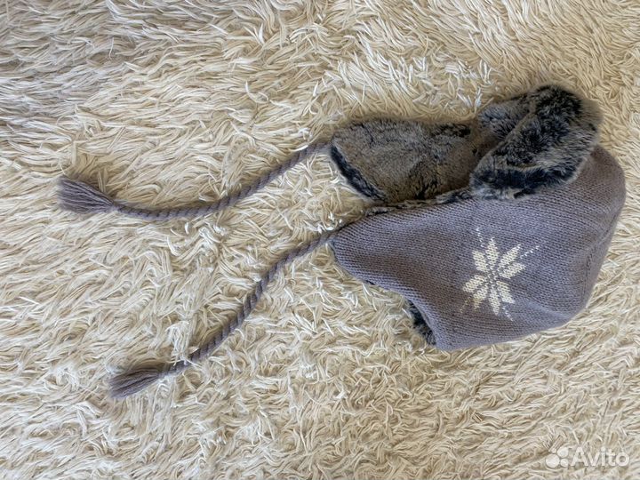 Шапка зимняя тёплая