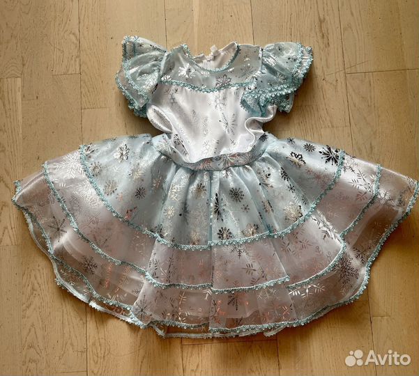 Пластье снежинки 122-128