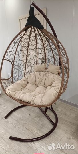 Кресло подвесное двойное Феникс арт.CN3423-мткор