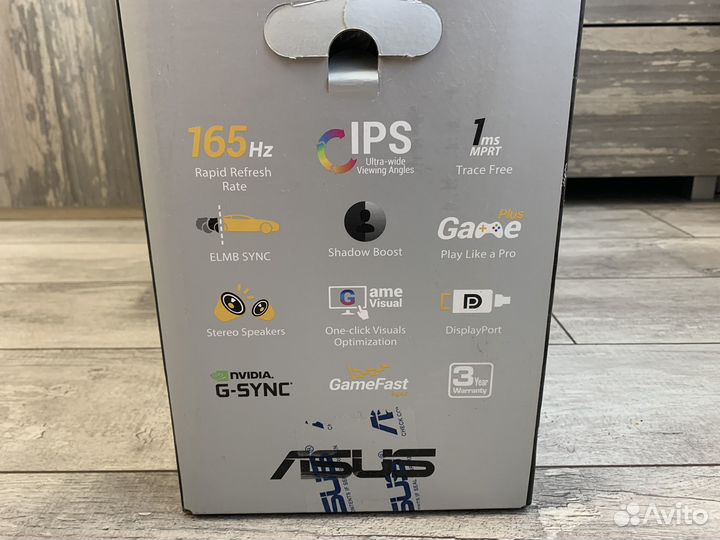 Монитор asus TUF gaming 