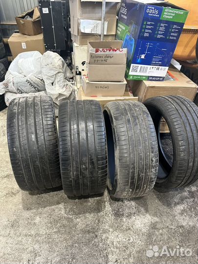 Pirelli P Zero 275/35 R22 и 315/30 R22