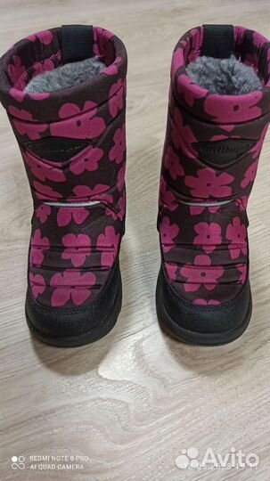 Сапоги зимние (ботинки) для девочки 28р