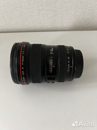 Canon EF 17-40mm f/4L USM