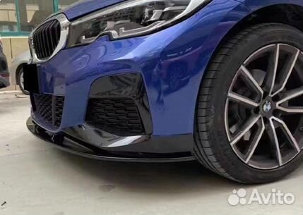 Передняя накладка на бампер BMW G20 3 серия