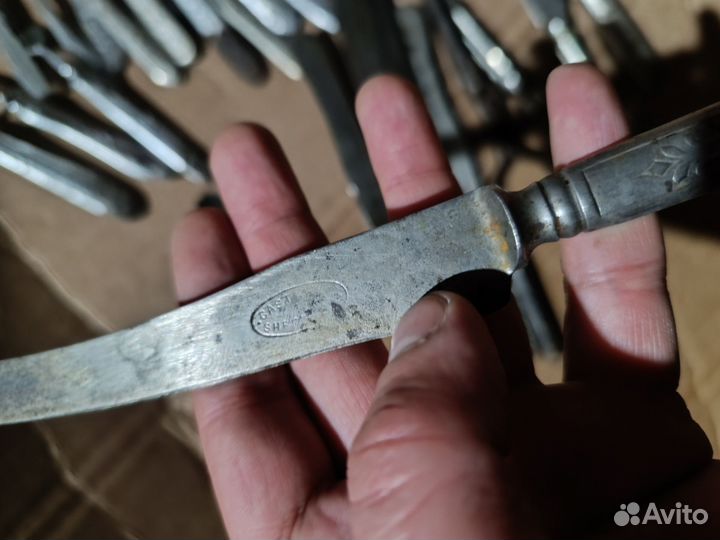 Столовые приборы старинные