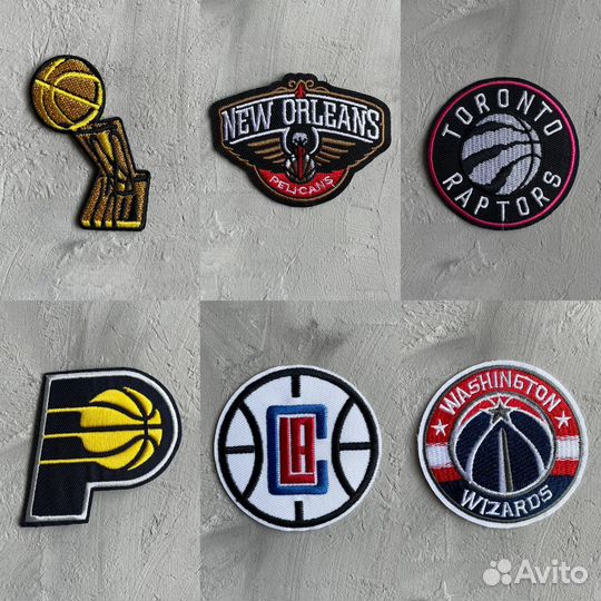 Нашивки на одежду NBA, MLB, NHL, NFL