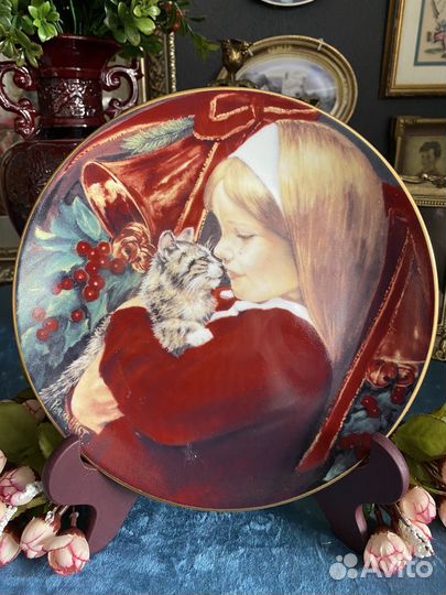 Коллекционная Декоративная Тарелка фарфор США