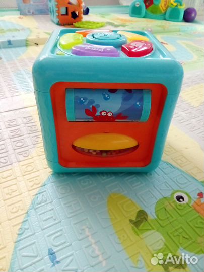 Интерактивный музыкальный кубик babygo бизиборд