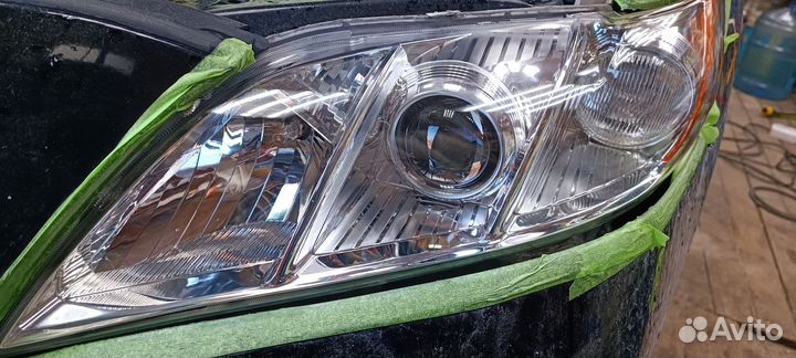 Полировка фар, замена линз, установка диодных линз