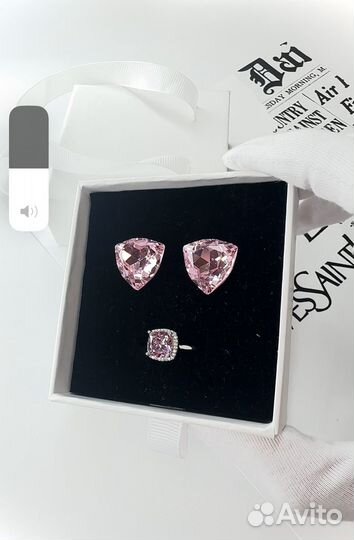 Серьги серебро