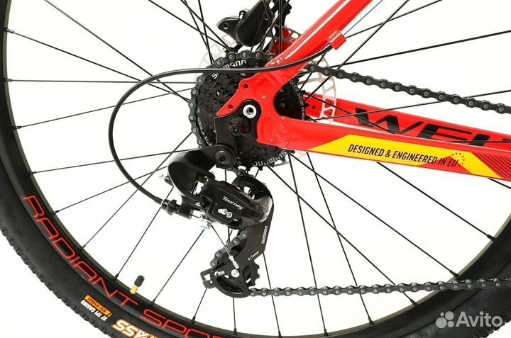 Велосипед welt Ridge 1.0 HD 29 (2022) Carrot Red