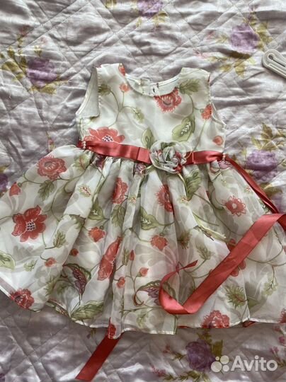 Платье для девочки 86