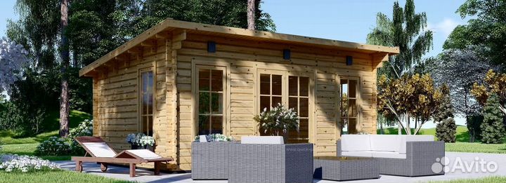 Дом из бруса элтон 44 5x4 TP