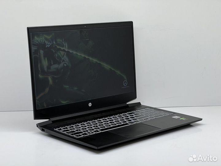 Игровой ноутбук HP с экраном 16.1