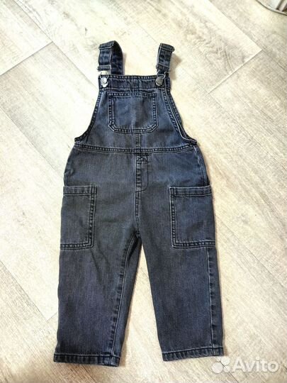 Джинсовый комбинезон zara 86