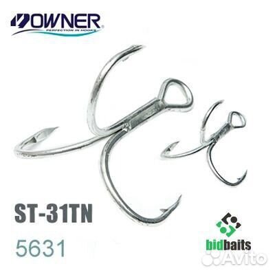 Крючки Тройники Owner ST - 31TN (size №5) - 20шт