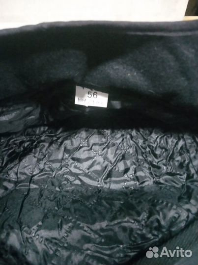 Кепка теплая (велюр) новая