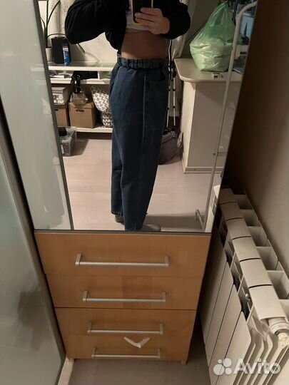 Джинсы оверсайз