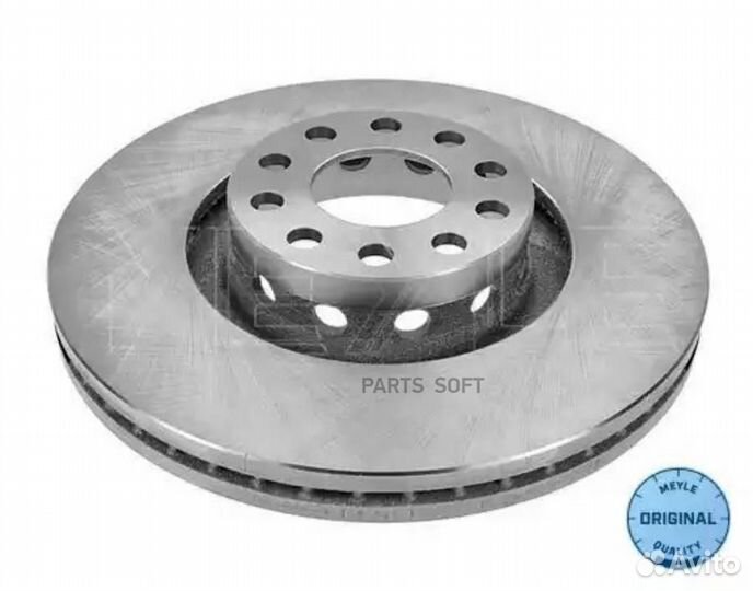 Meyle 115 521 1109 Торм.диск пер.вент.323x30 5 отв